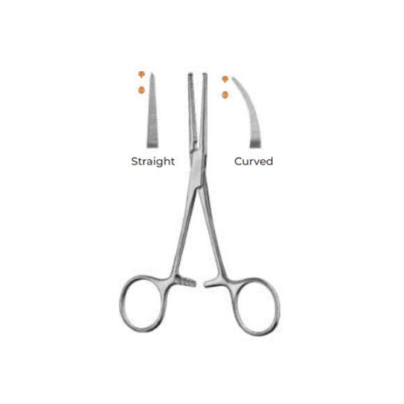 Curved Forceps AM_01-440 Halsted-Mosquito 12.5 cm