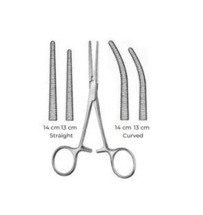 Curved Forceps AM_01-442 Pean 13 cm