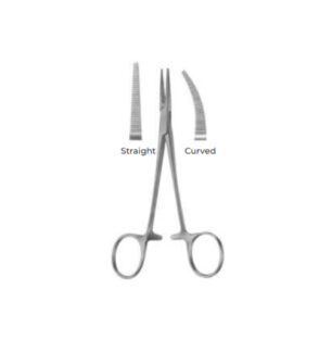 Curved Forceps AM_01-443 Baby-Crile (Pean) 14 cm