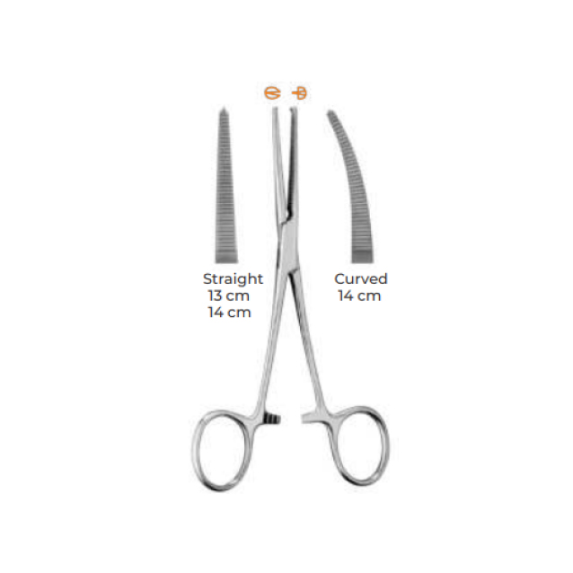 Curved Forceps AM_01-448 Kocher