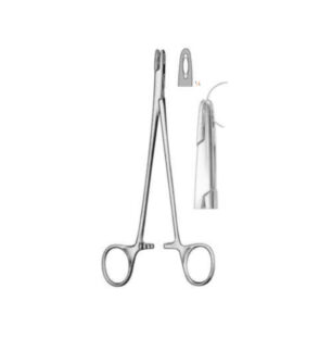 Curved Forceps AM_01-462 Adson 17.5 cm