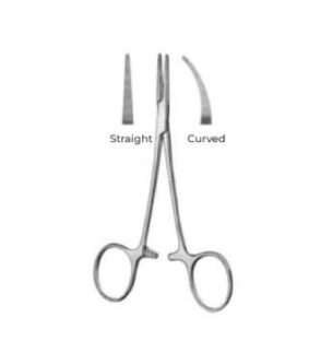 Curved Forceps Halsted-Mosquito 12.5 cm